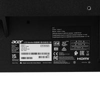 23.8" Монитор Acer Nitro KG241YX3bip черный