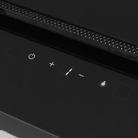 Вытяжка наклонная DEXP CH60-SV0 черный/черный