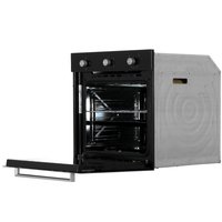 Gas oven Weissgauff WGO 706 Black Glass