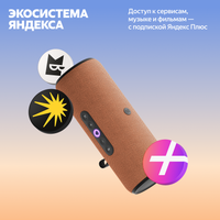 Smart portable speaker Яндекс Станция Стрит, orange