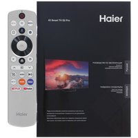 43" (109 cm) TV Haier 43 Smart TV S2 PRO black