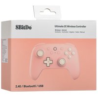 Геймпад беспроводной/проводной 8BitDo Ultimate 2C розовый