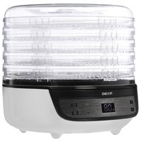 Dehydrator for vegetables and fruits DEXP FD-505RU white
