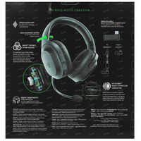 Беспроводные/проводные наушники Razer Barracuda X (2022)  черный 2022