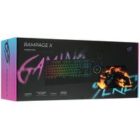 Клавиатура+мышь+ковер DEXP Rampage X черный