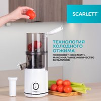 Соковыжималка электрическая Scarlett SC-JE50S63 белый