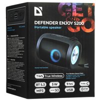 Портативная колонка Defender Enjoy S200, черный
