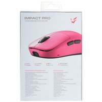 Мышь беспроводная/проводная ARDOR GAMING Impact PRO [ARDW-IMT3395-PK] розовый