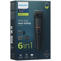 Триммер Philips MG3711/15 черный/серый
