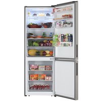 Холодильник с морозильником   Gorenje NRK720EAXL4 серебристый