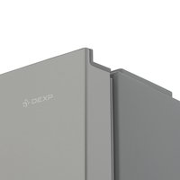 Морозильный шкаф  DEXP F4-28AMA серебристый