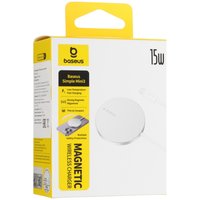 Беспроводное зарядное устройство Baseus Simple Mini3 белый