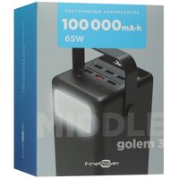 Портативный аккумулятор FinePower Golem 3 черный