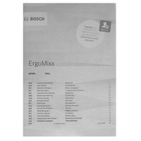 Блендер погружной Bosch MS61B6170 черный