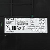 Индукционная варочная поверхность DEXP FD01BW