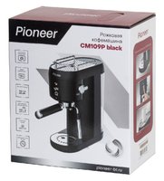 Кофеварка рожковая Pioneer CM109P black черный