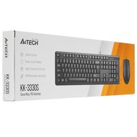 Клавиатура+мышь  проводная  A4Tech KK-3330S черный