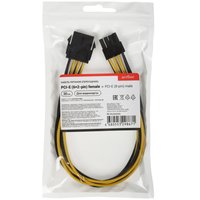 Кабель для блока питания FinePower PCI-E 6+2pin(F) - PCI-E 8pin(M)