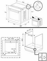 Электрический духовой шкаф Hotpoint HFE8 921 H BL черный