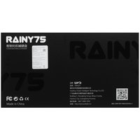 Клавиатура  проводная + беспроводная WOBKEY Rainy75 цвет розовый