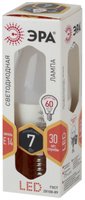 Лампа светодиодная ЭРА LED smd B35-7w-827-E14