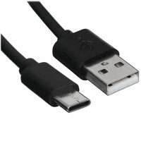 Кабель Aceline USB Type-C - USB Type-A черный 2 м