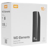 16 ТБ Внешний HDD WD Elements Desktop [WDBWLG0160HBK-EESN]