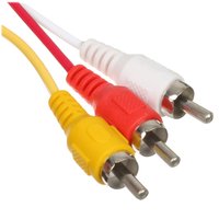 Кабель однонаправленный Aceline SCART - 3RCA, 1.5 м