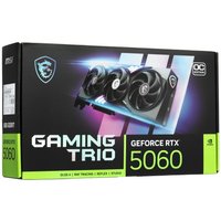 Видеокарта MSI GeForce RTX 5060 GAMING TRIO OC [RTX 5060 8G GAMING TRIO OC]