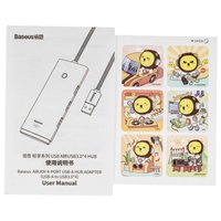 USB-разветвитель Baseus Airjoy Series Round Box HUB