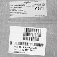 Стиральная машина Whirlpool TDLR 6040L EU/N белый