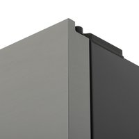 Холодильник с морозильником   Gorenje NRK720EAXL4 серебристый