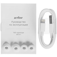 Наушники TWS Aceline Air X  белый 2025