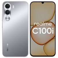 6.8" Smartphone realme C100i 128 GB silver