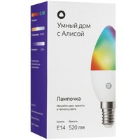 Умная светодиодная лампа Яндекс YNDX-00557 RGB