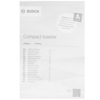 Тостер Bosch TAT4M223 черный