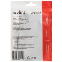 Проводные наушники Aceline FM-3256T  черный 2025