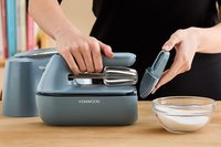 Миксер KENWOOD HMP40.000GY [350 Вт, ручной, скоростей - 5, корпус - пластик, насадок - 4 шт, голубой]