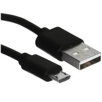 Cable Aceline micro USB-B - USB Type-A black 1.5 m