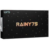 Клавиатура  проводная + беспроводная WOBKEY Rainy75 Pro цвет розовый