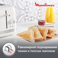 Тостер Moulinex Soleil LT300A30 бежевый