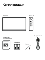 43" (109 sm) Televizor Sber SDX-43U4124 qora