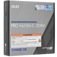 Материнская плата MSI PRO H610M-S DDR4