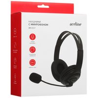 Wired headphones Aceline AH-217 black 2024