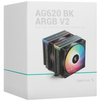 Кулер для процессора DEEPCOOL AG620 BK ARGB V2 [R-AG620-BKAMMN-GJD] черный