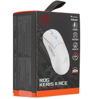 Мышь беспроводная/проводная ASUS ROG Keris II ACE [90MP03N0-BMUA00] белый