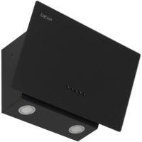 Вытяжка наклонная DEXP SC60B-650 черный/черный