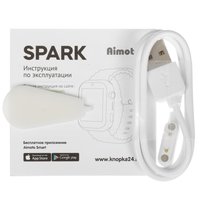 Детские часы Кнопка Жизни Aimoto Spark 4G розовый