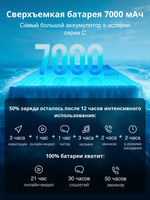 6.8" Smartphone realme С85 128 GB blue