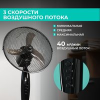 Вентилятор Timberk T-SF1201  черный